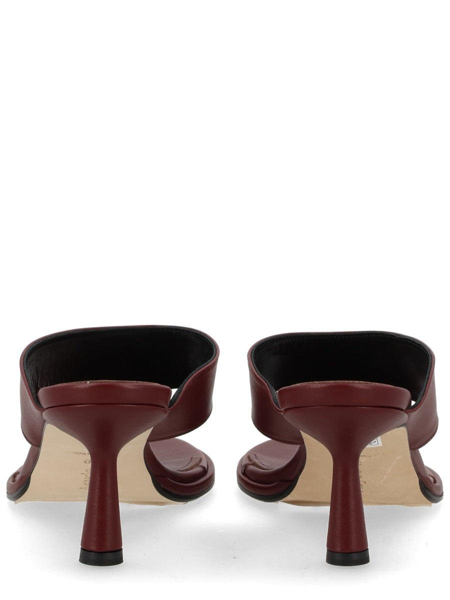 Aeyde Sandals - Bordeaux | f607b722d255047b8fd4ae670f9343c5e3014fd6