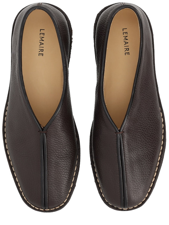 Lemaire Flat Shoes - Brown | 56591295151bf5d0329f38306834a1de9425b258