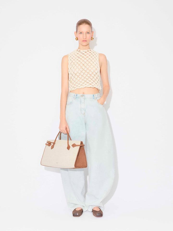 AlaÏA Tops - White | 054dc8e660417df03f3946ebd560e7e72a9f6502