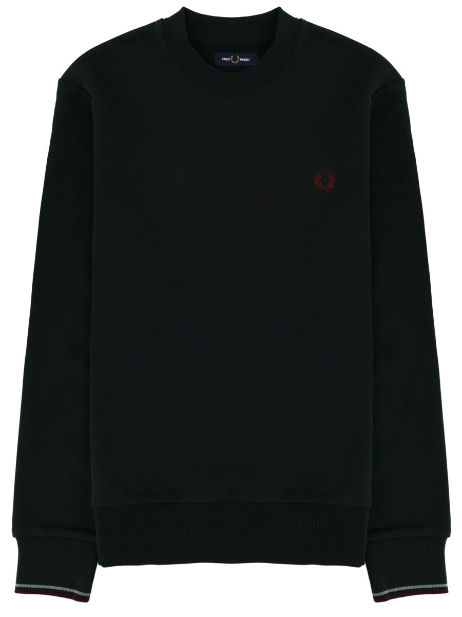 Fred Perry Sweatshirts - Green | 7fc8a0ec9be3191517930b4279289659a9a674cf