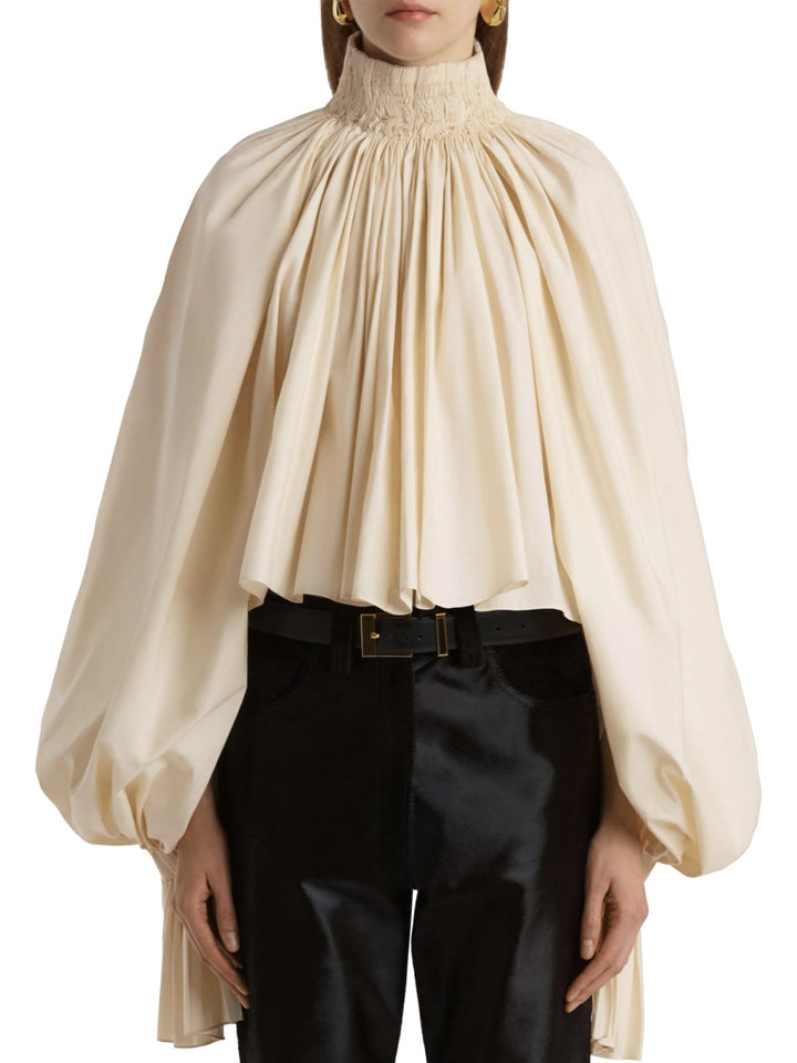 Khaite Tops - Ivory | 19745a03d84f4e9c98b4901a67266219273a8dce