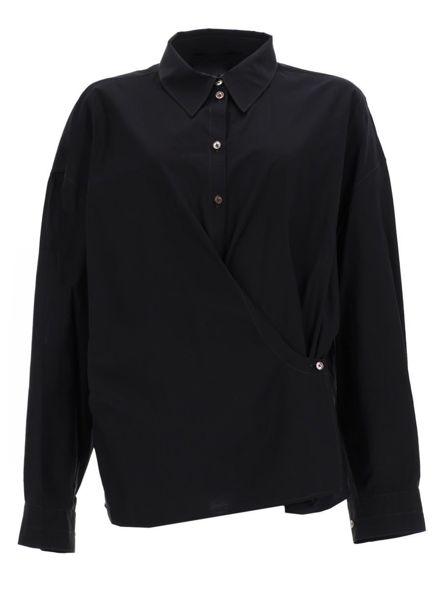 Lemaire Shirts - Black | 7ee596dfd43f725c8fc27345eb9701ca225ed591