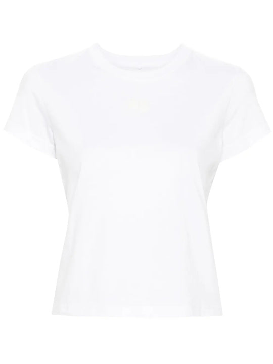 Puff Logo Cotton Jersey Shrunken T-Shirt