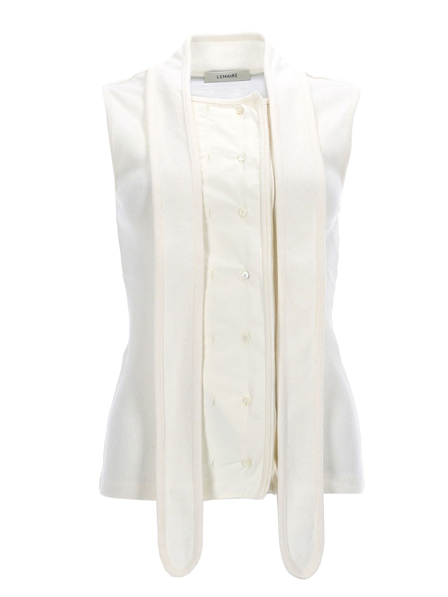 Lemaire Tops - White | e75ecdb99fa6565e3e0a9cca444b1b09c914d6fb