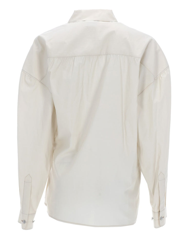 Lemaire Shirts - Ivory | a21e08bb559dcb50b0ff1ab907f3a6675349b7e2