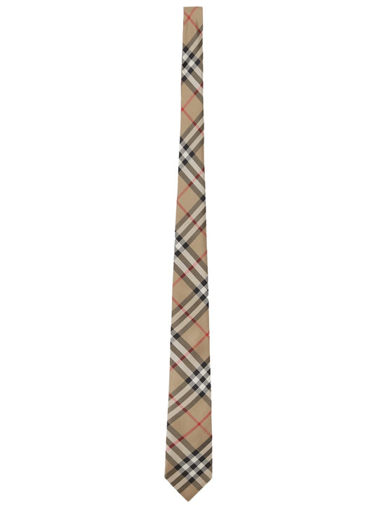 Silk "Check" Tie