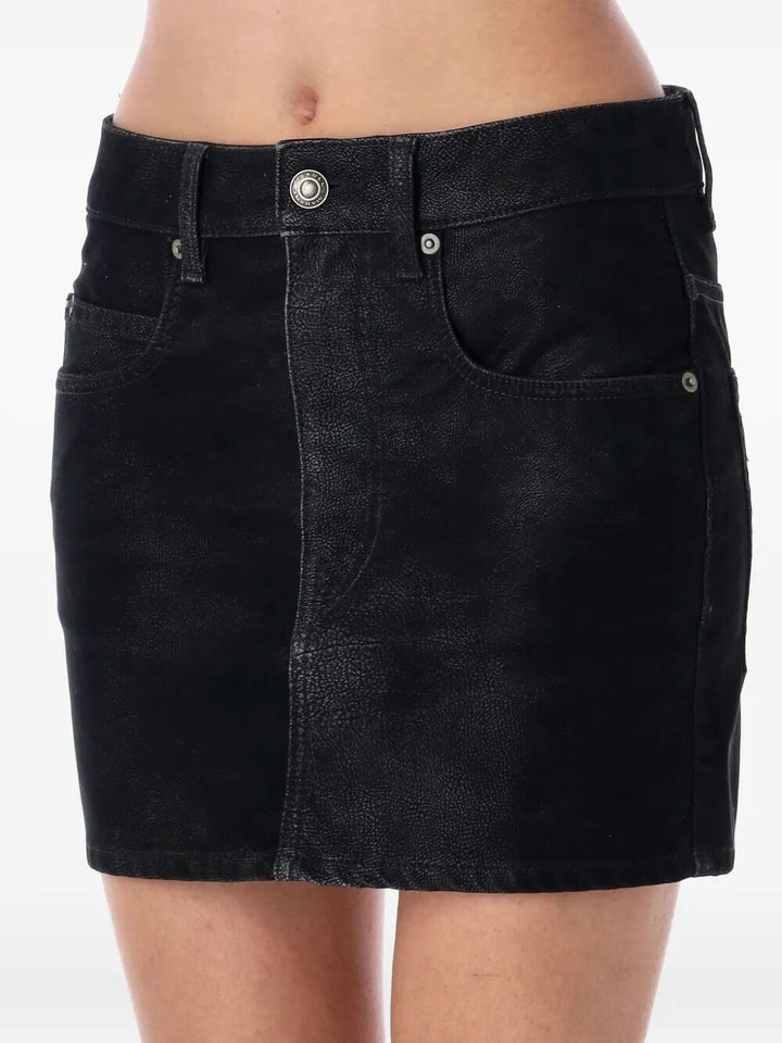 Marant ÉToile Mini skirts - Black | a07ff8b96e961db3451c5a99dcbbe23607f44e66