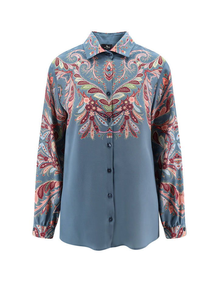 Etro Shirts - Blue and green | 589c259a48a8a83c3ab96189e0669d458550b720