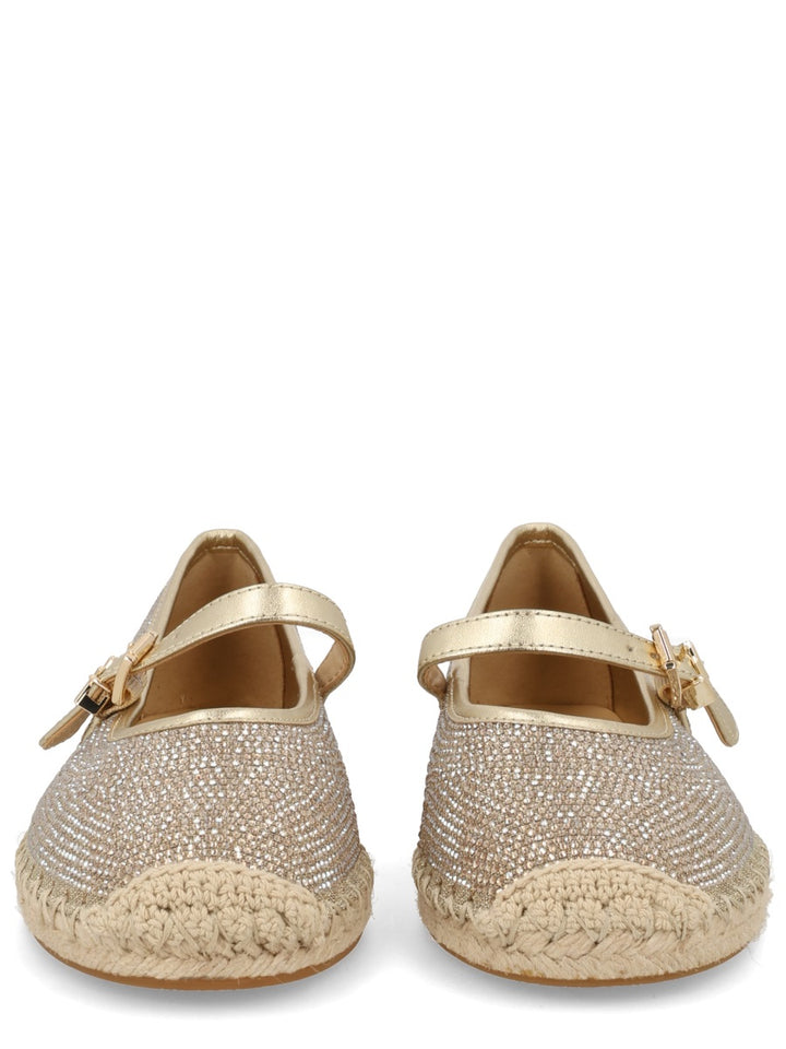 Michael Kors Flat Shoes - Gold | 6988ca1ff0a6e709719e313dea89da8ab1c1accf