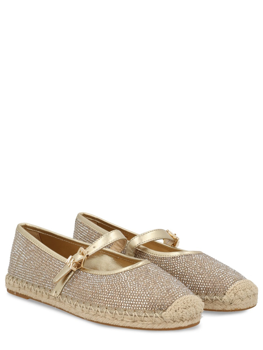 Michael Kors Flat Shoes - Gold | 972357db2ba5ab04f8ced06cc29d827f1c540d78