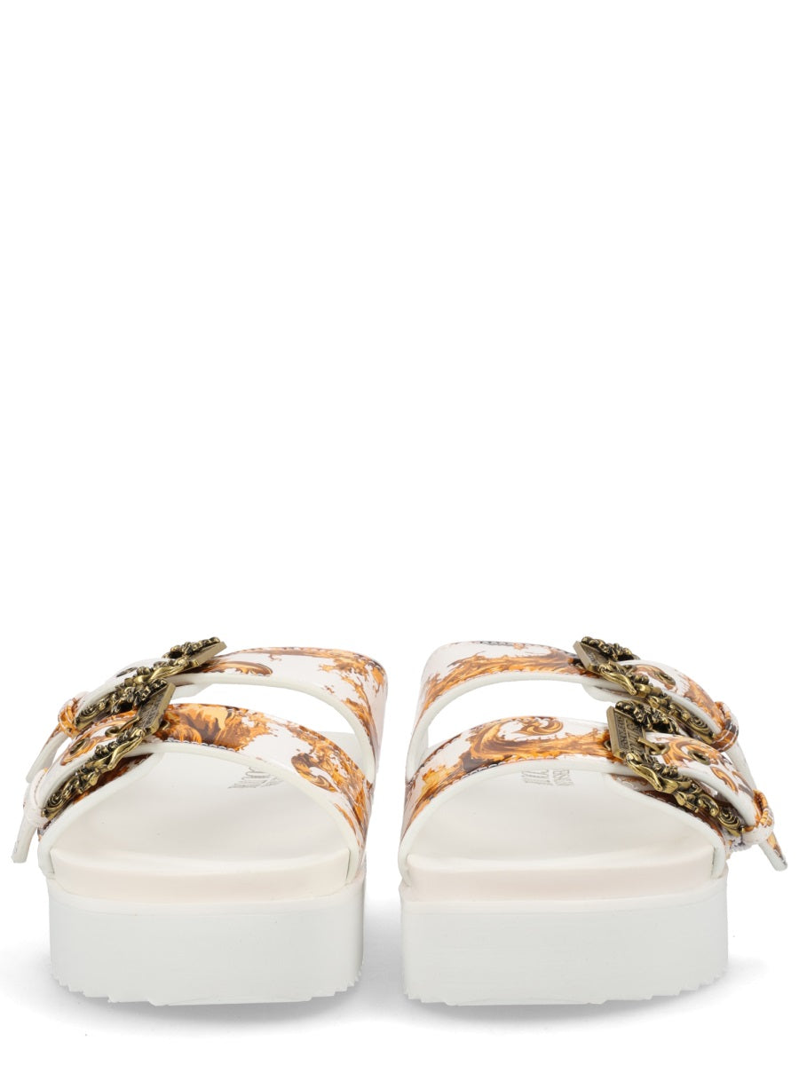 Versace Jeans Couture Sandals - White | 71ed7b8e18fc921e874313f3f0763e93671b793d