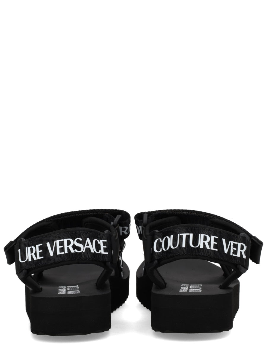 Versace Jeans Couture Sandals - Black | bd73dc9b2e99013b6ae334e79f97cfeb62b99a9b