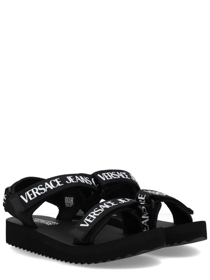Versace Jeans Couture Sandals - Black | 865ed1c4cfa1c7161d23611dc87a32c14842e937