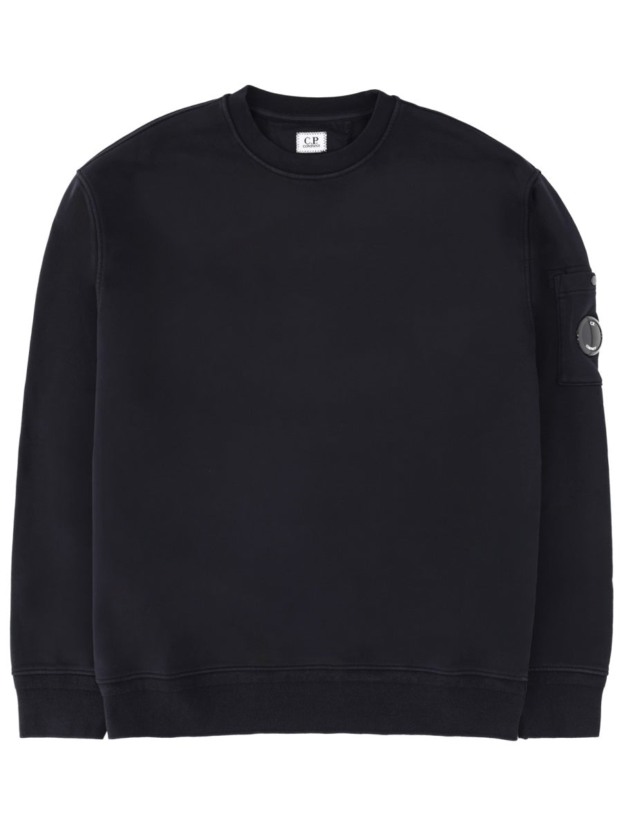 C.P. Company Sweatshirts - Blue | 1b8da9ab59e1ae392c8d63ca41b9ca4c7ee8b950