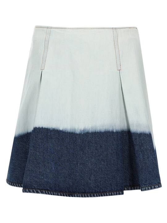 Denim Midi Skirt