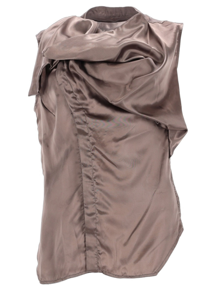 Rick Owens Shirts - Bronze | 3344d8cf62aaaf8b0e40cafd228732329b000550