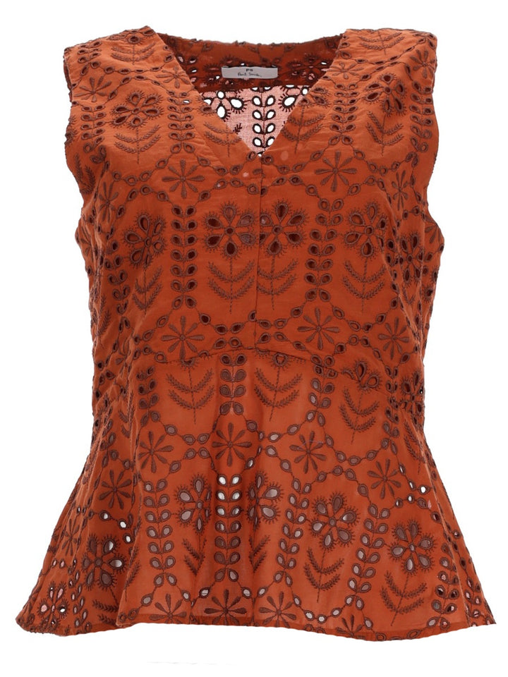 Ps By Paul Smith Tops - Brown | 025c406eae67e650f3b4cd1ddbe040199a9c27df