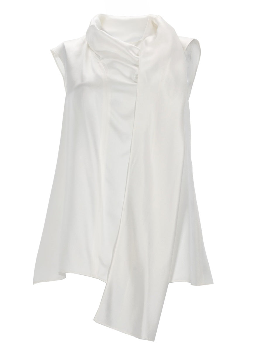 S Max Mara Tops - White | 0ad70fd58d67128f8da6f5607501a12fec864248