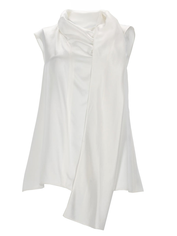 S Max Mara Tops - White | 0ad70fd58d67128f8da6f5607501a12fec864248