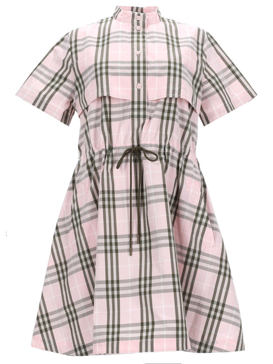 Cotton "Check" Dress