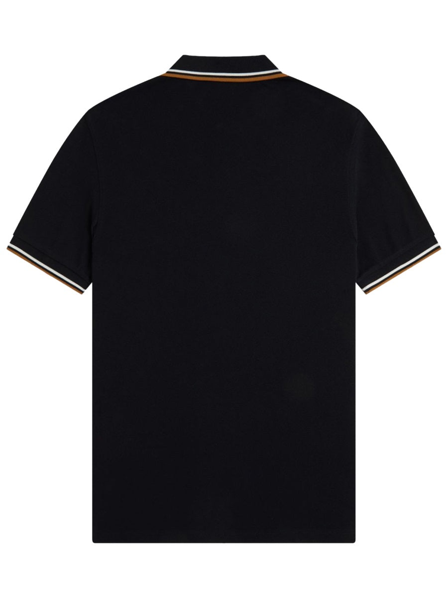 Fred Perry Polo - Black | 667f3d3f9b9bb8cd96c20d806b2fcdc09db3fd62
