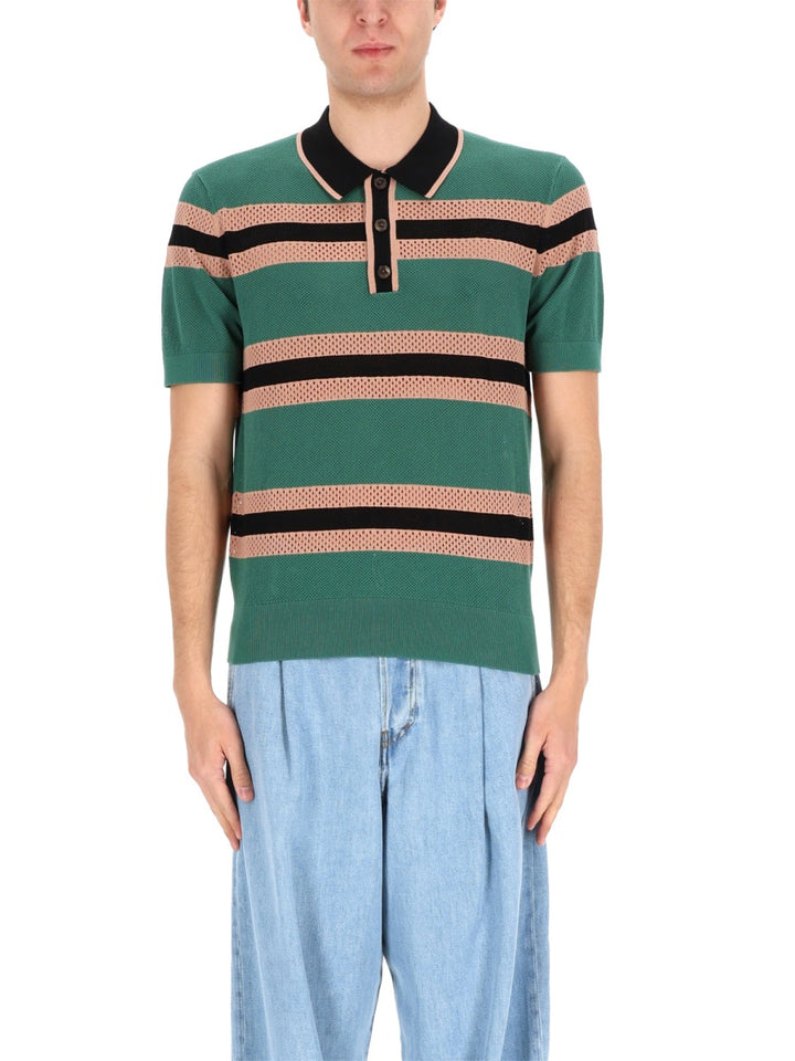 Dries Van Noten Polo - Green | 418e9e438532cc10767992e7b83732f9f985e7de