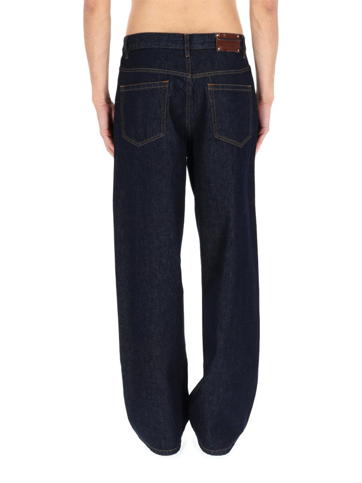 Dries Van Noten Pants - Blue | 61eec65ca8ee85bae6adc10e3fdda91910f8d0cf