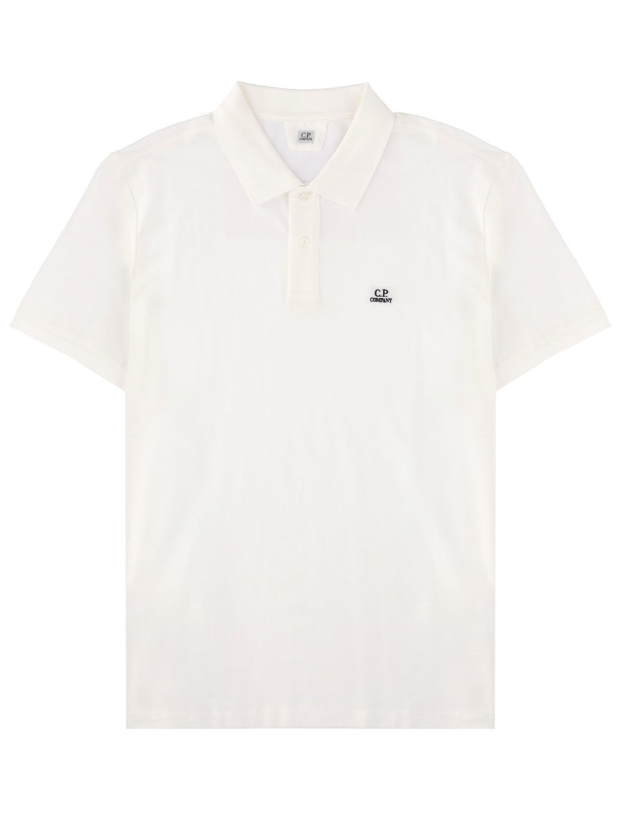 C.P. Company Polo - White | 1c785f4b4050a9be251d963190347d0acab1407a