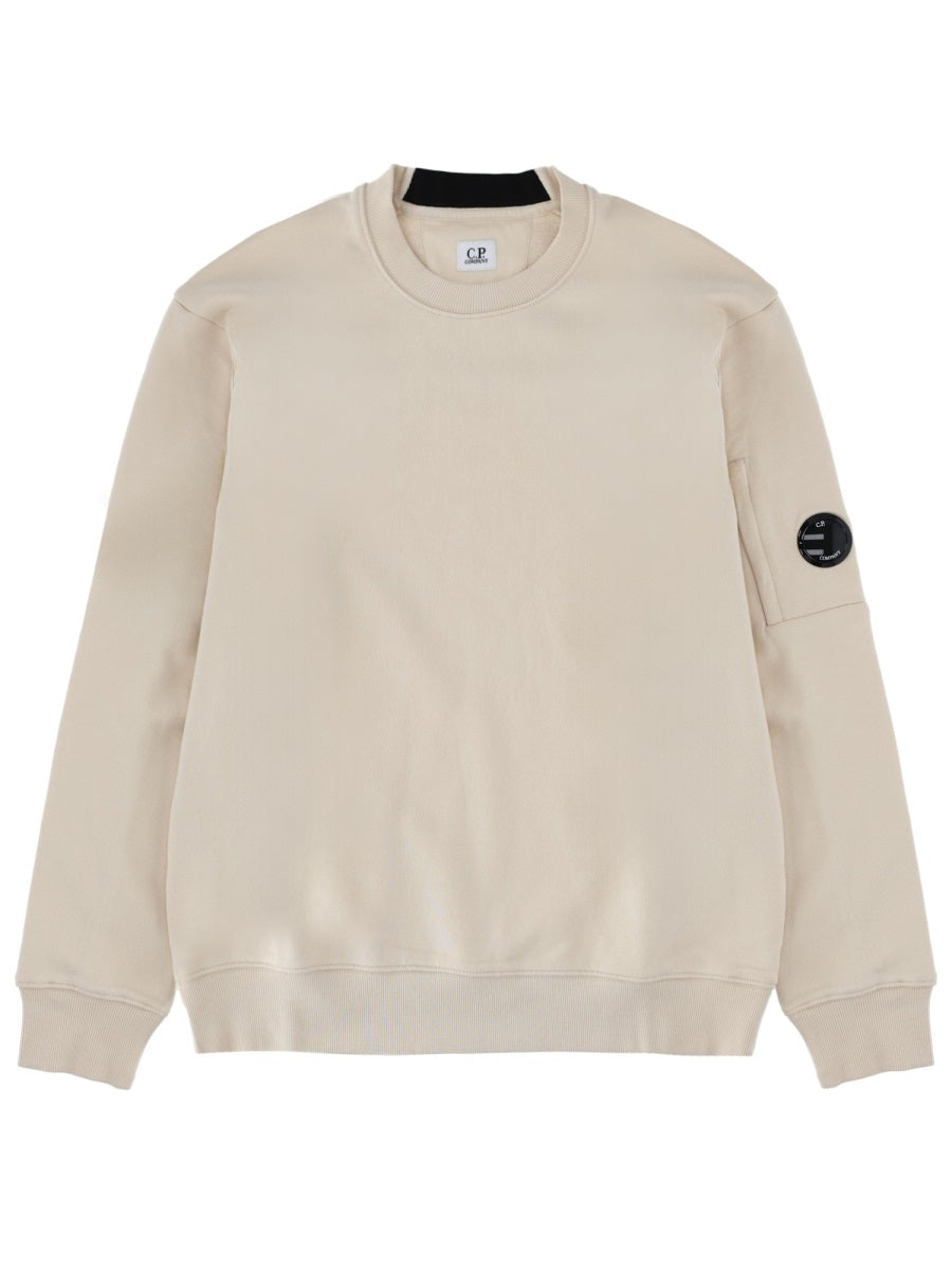 C.P. Company Sweatshirts - Ivory | 5eb8de1571c91a6cf37f4b92f10b329718e748a9