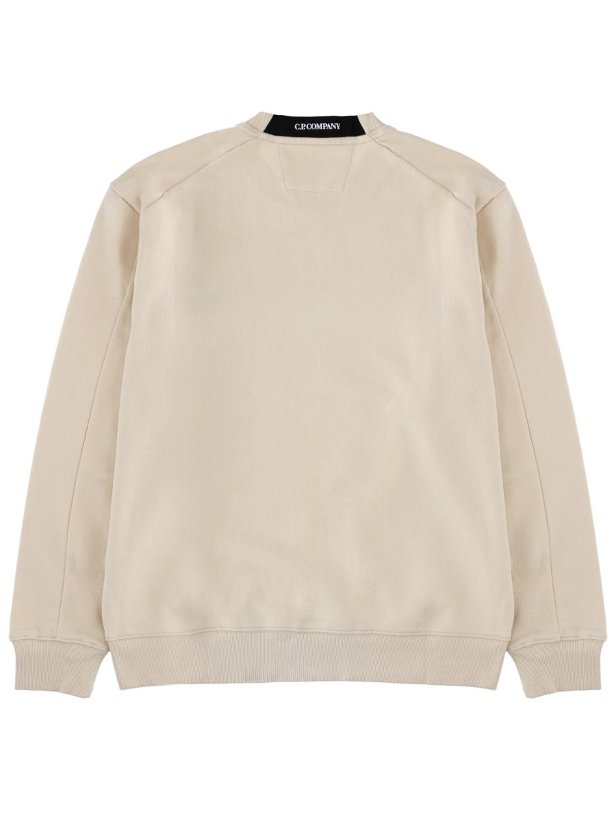 C.P. Company Sweatshirts - Ivory | 4ce8d818ce2e2068438b2c83c673dfde058023ec