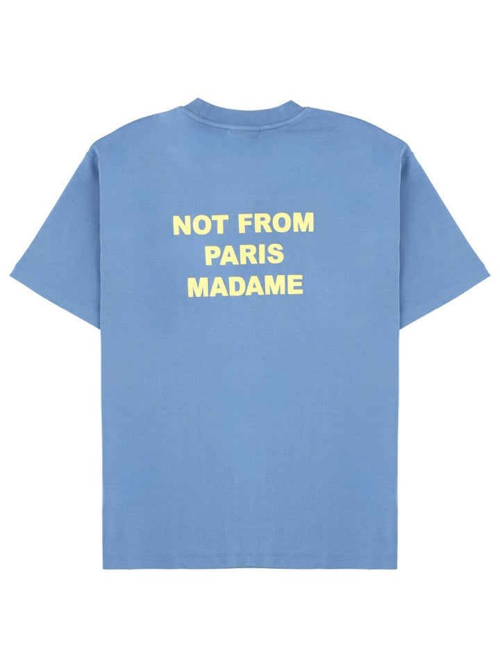 DrÔLe De Monsieur T shirts - Blue | 3b7e0f8bd1373890a2e0736fa2a73dca5f50260b