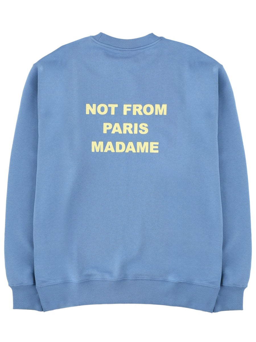 DrÔLe De Monsieur Sweatshirts - Blue | 6cbfb2d474c18afdb9c34758f7f5bb5ead165212