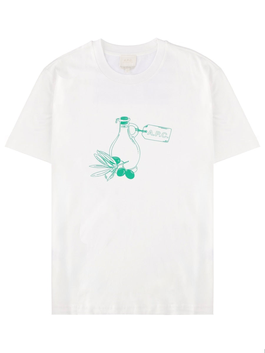 A.P.C. T shirts - White | dc5db09bffafa6cefba78b70fce7e318e754f5b9