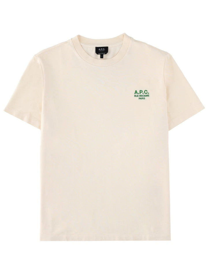 A.P.C. T shirts - Ivory | d5ca6d0de22fd0e5b40fbdbe64f8aed9e84035ed
