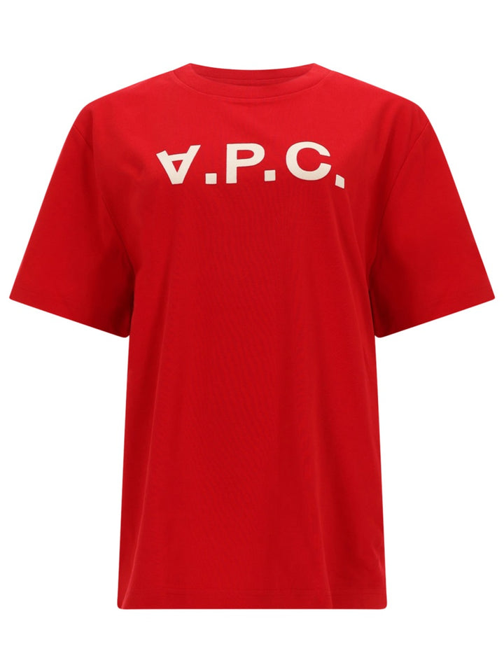 A.P.C. T shirts - Red | 9e57a1f1a0ba49a5afe470fa8c8b13f855dd888b