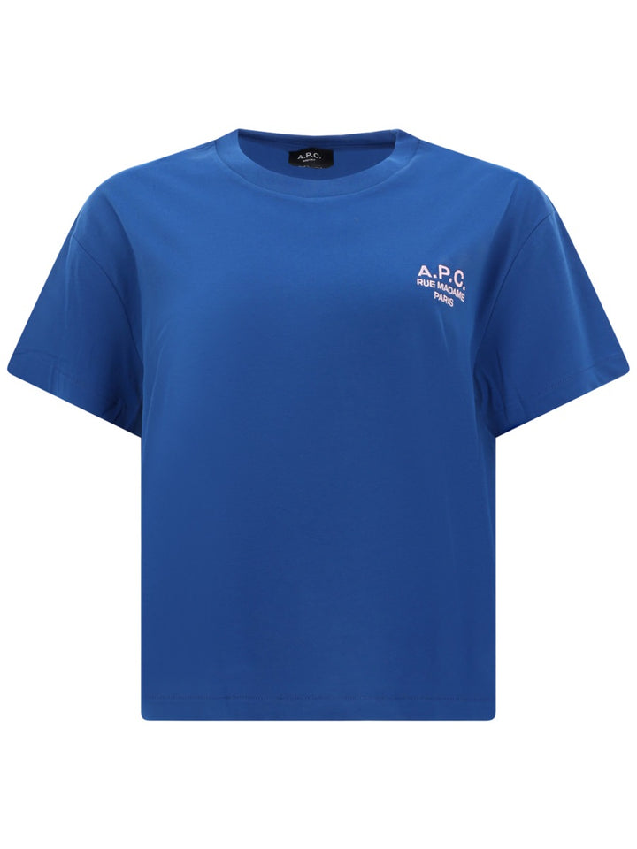 A.P.C. T shirts - Blue | 3addc404dd0315b3ec3495350953c54b35ce06a4
