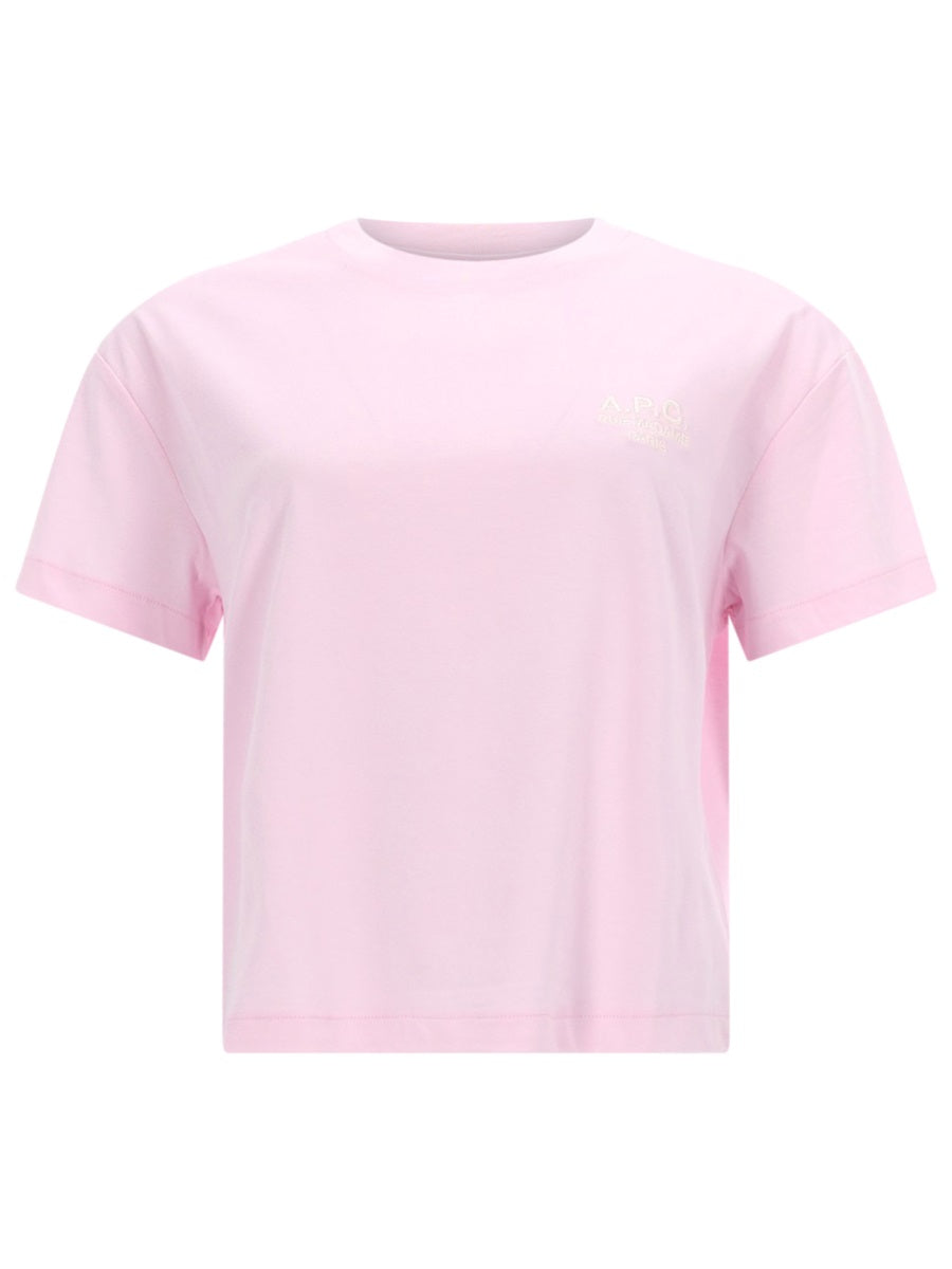 A.P.C. T shirts - Pink | 537ac83c56b82d321bf1f0e71b0312ec6329505d