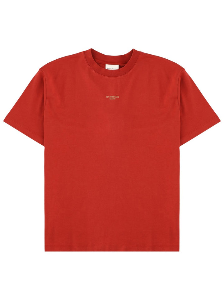 DrÔLe De Monsieur T shirts - Red | 604a41f4ab6f4c5982b6bdaaf3351fae3e012df6