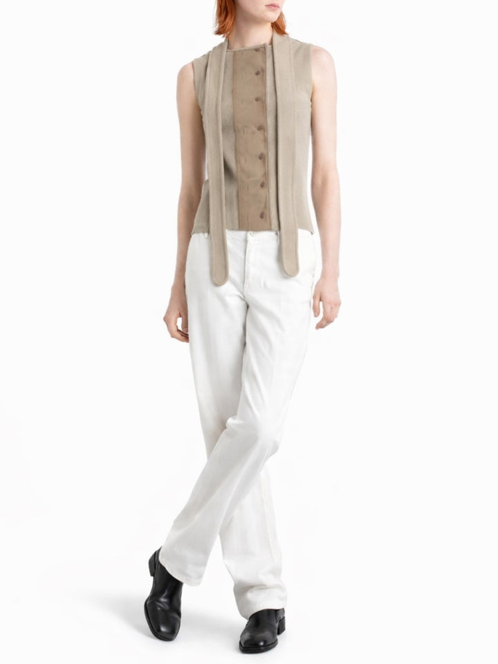 Lemaire Tops - Beige | f37ffa9f7eb545e823865cf8395f4cddf637b0f2