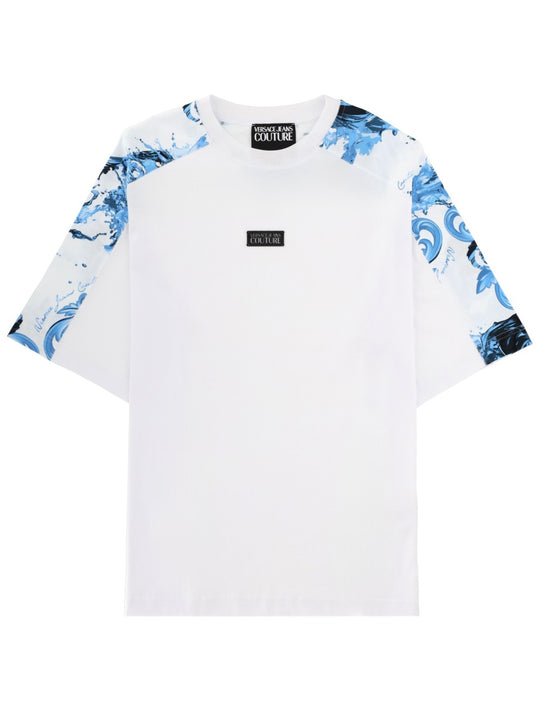 T-Shirt Con Placca Logo