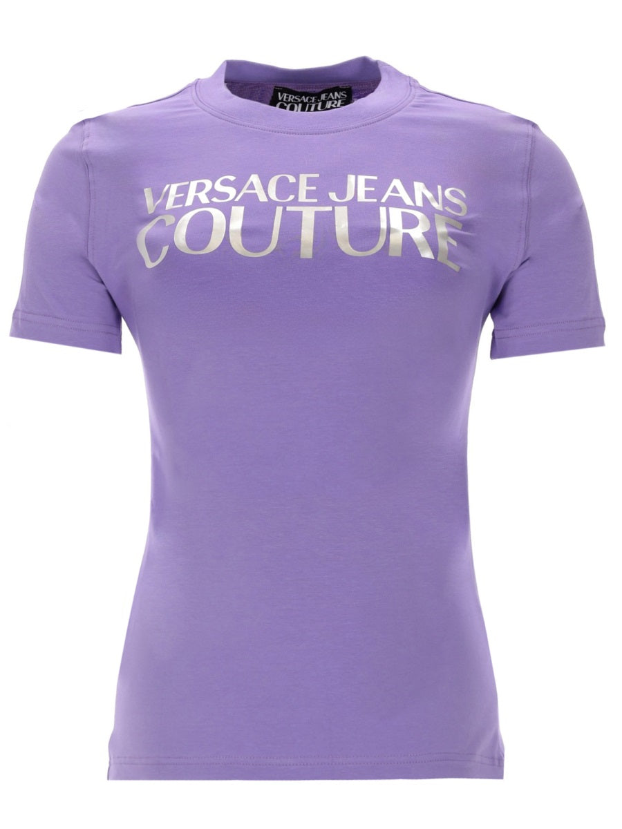 Versace Jeans Couture T shirts - Lilac | 55bf3a5eedd11623f685e3ed876c3931acb3b78a