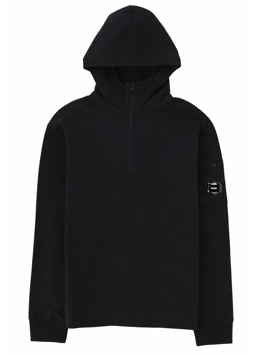 C.P. Company Sweatshirts - Black | 675cc545f8f72a3db01a97d54bcb5314bc4e8ad7