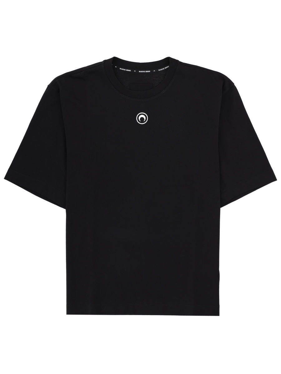 Marine Serre T shirts - Black | a86d94c964e74aa071939d35abb232679100c560