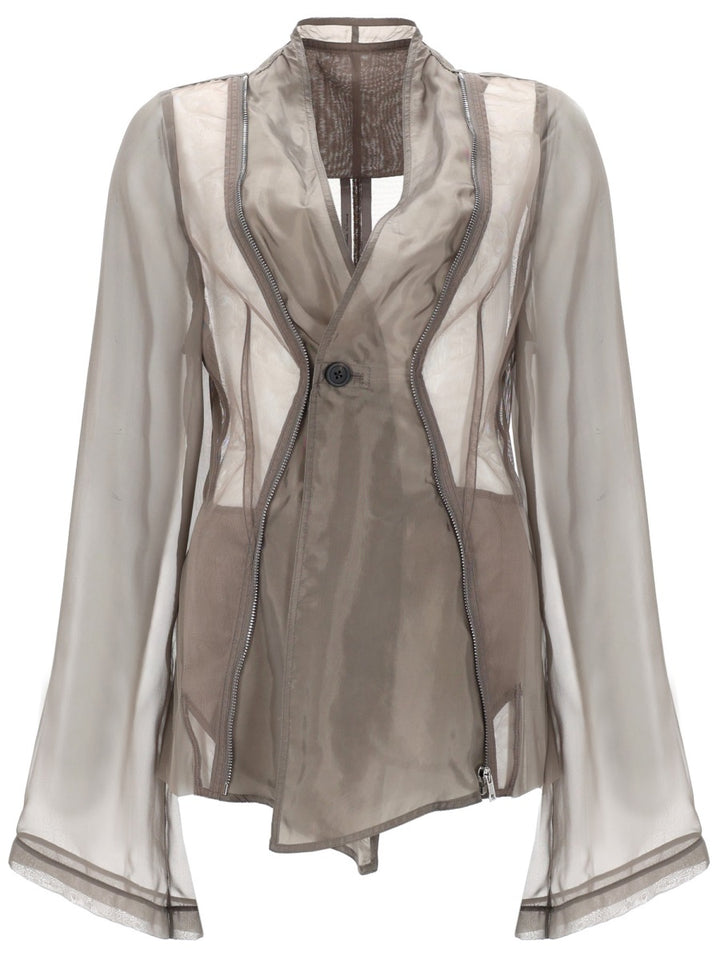 Rick Owens Jackets - Grey | cf5950a1647ec91bf17a44e862a28d59b219d4ed