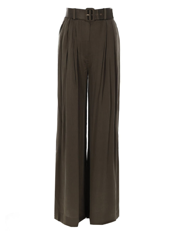 Zimmermann Pants - Green | 65cc3055ca683a1e2af8137d45ddad4d502fe4a7