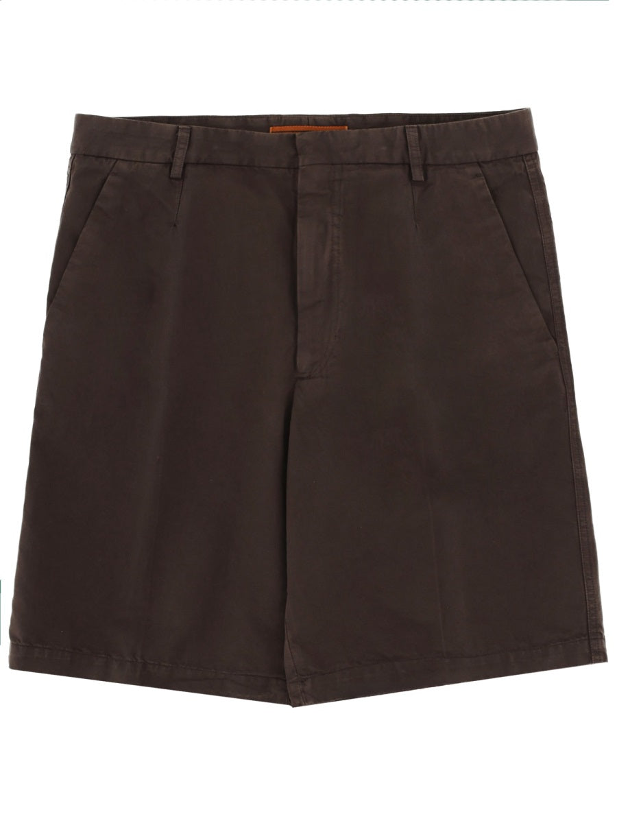 Zegna Shorts - Brown | 05769e3fe8002330afa442447c080de788831fd9