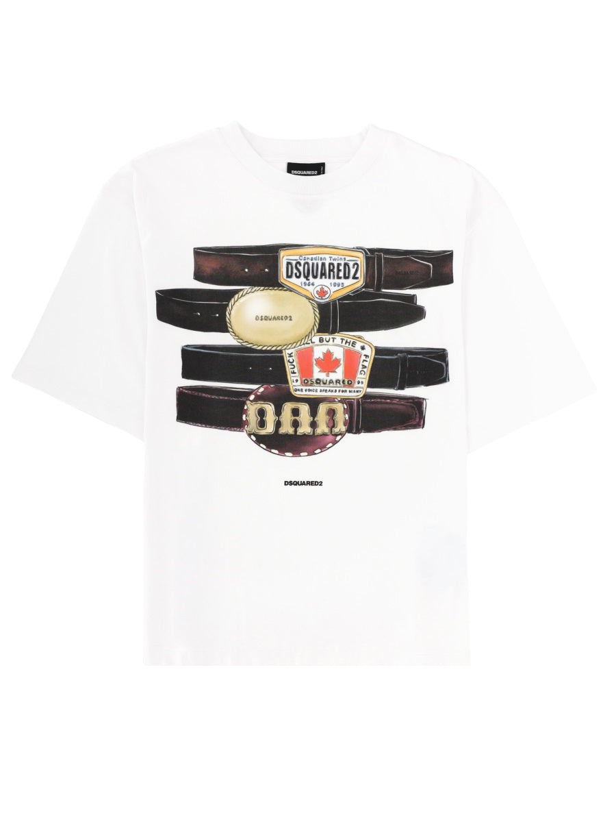Dsquared2 T shirts - White | 3611f7d44cfe8d01cdf7ca57b325bfbc26ae2610