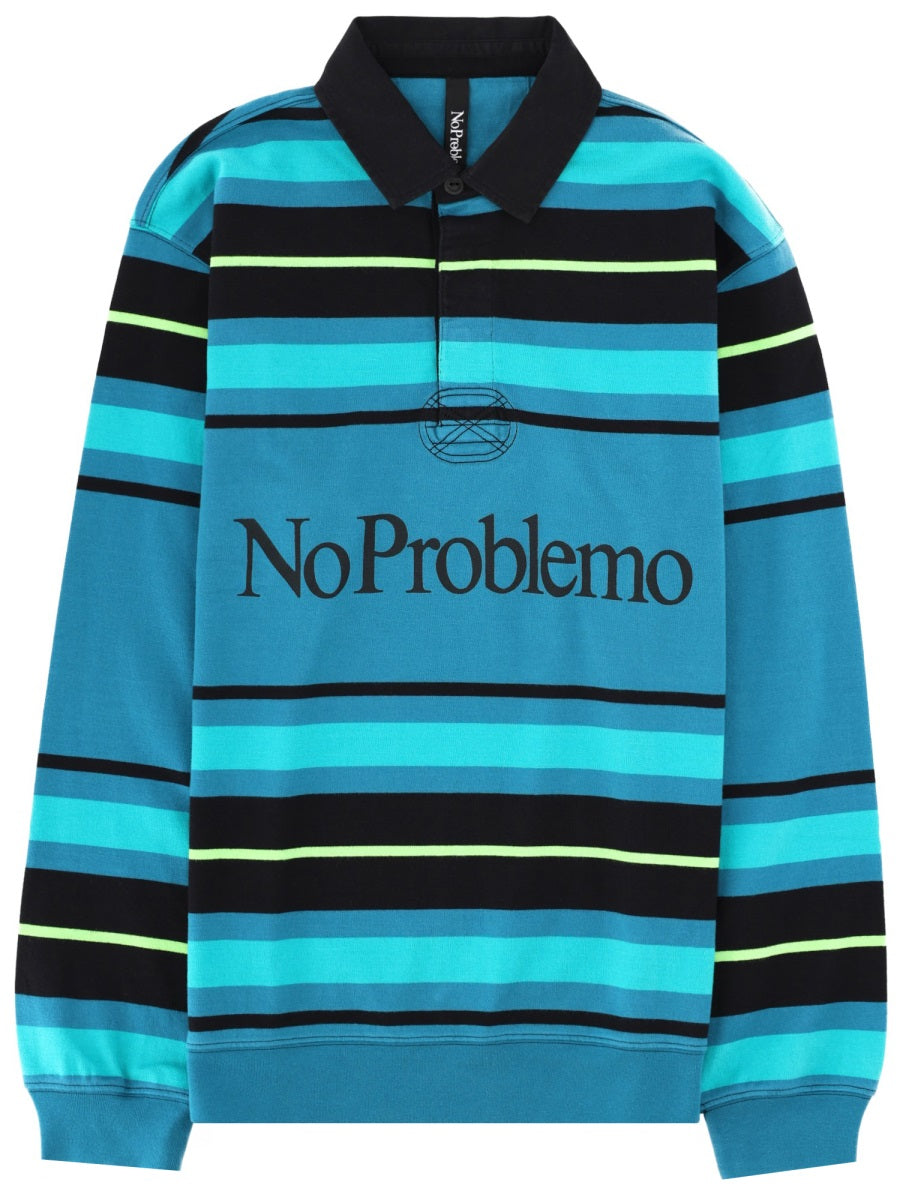 No Problemo Polo - Azure | f5d806dcf5f16a33b70b212f7e1c94493c6db226