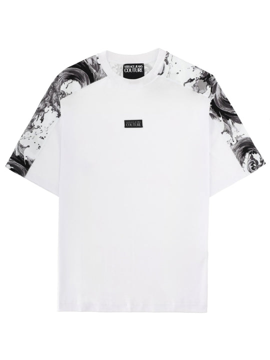 T-Shirt Con Placca Logo