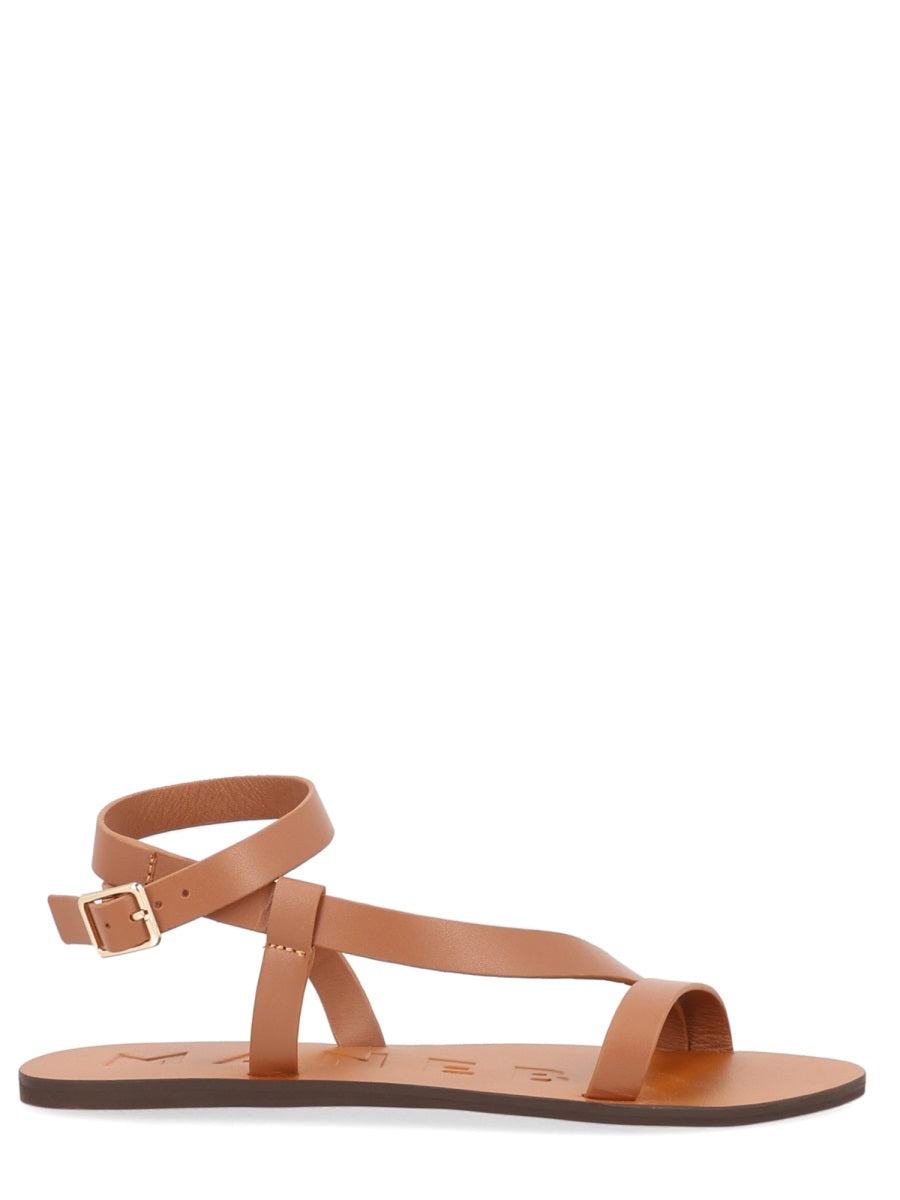 Manebi Sandals - Brown | 373471e449ef278ff2df964efbf5f41052048b9d